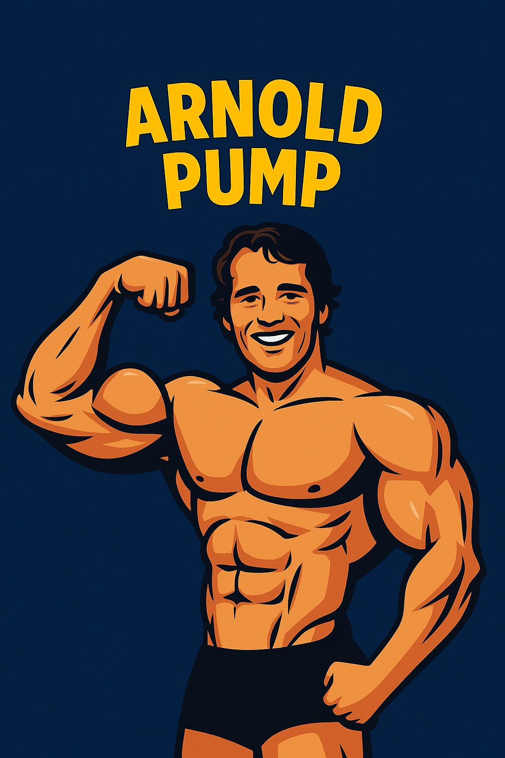 Athlete performing an upper body Arnold Pump workout exercise from Divergent For Sports