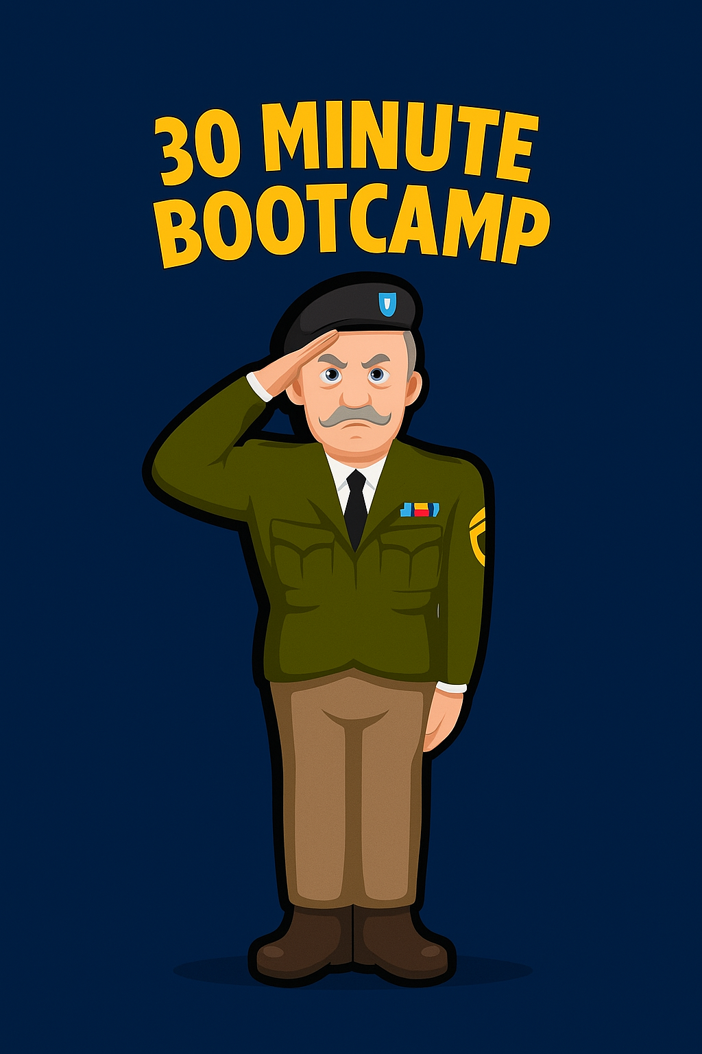 Person performing a bootcamp exercise from the Divergent For Sports 30-Min Bootcamp Workout