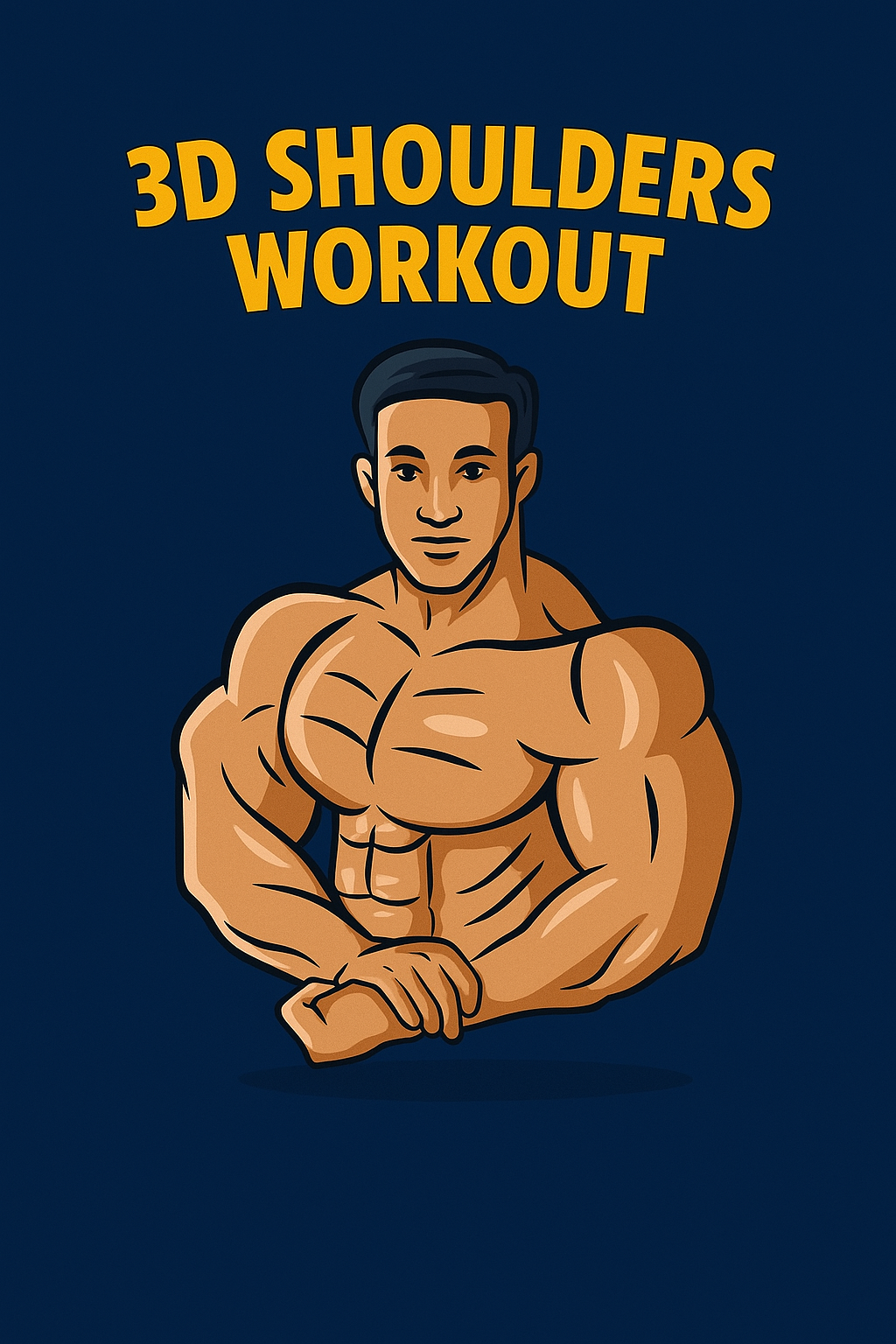 Athlete performing a shoulder exercise from the Divergent For Sports 3D Shoulders Workout