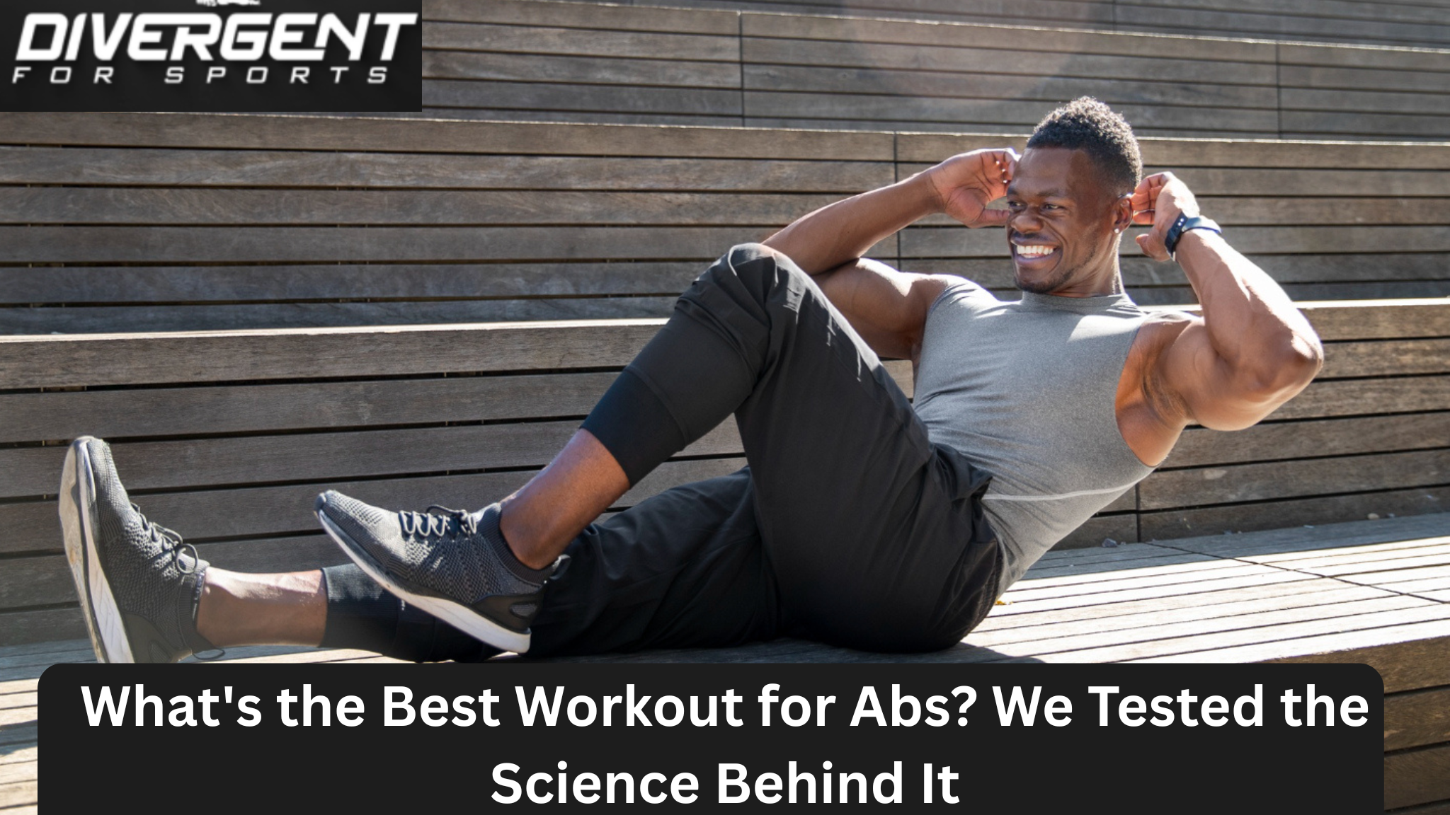Best Workout for Abs with a person performing a science-backed core exercise to strengthen abdominal muscles and improve fitness.