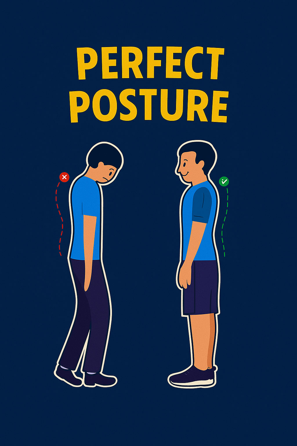 Person performing a posture correction exercise from the Divergent For Sports Perfect Posture Workout
